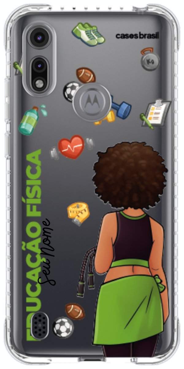 Capinha para celular Educação Física - Boneca Profissão