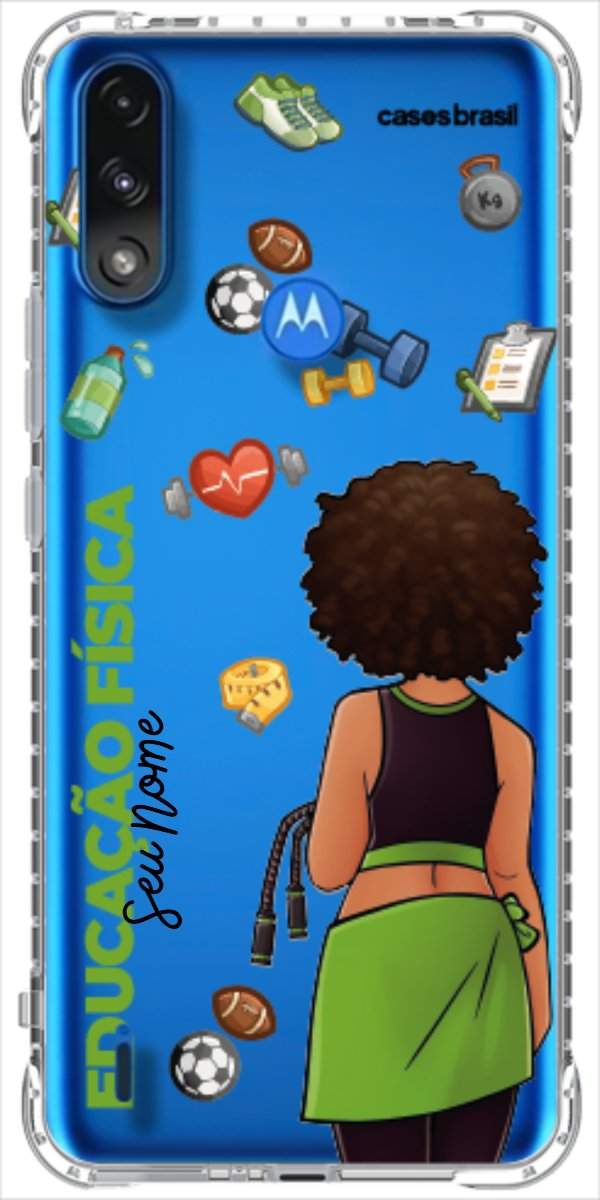 Capinha para celular Educação Física - Boneca Profissão