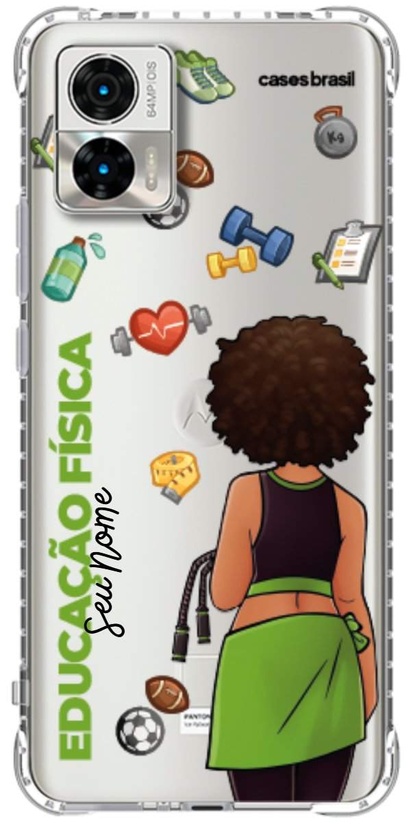 Capinha para celular Educação Física - Boneca Profissão