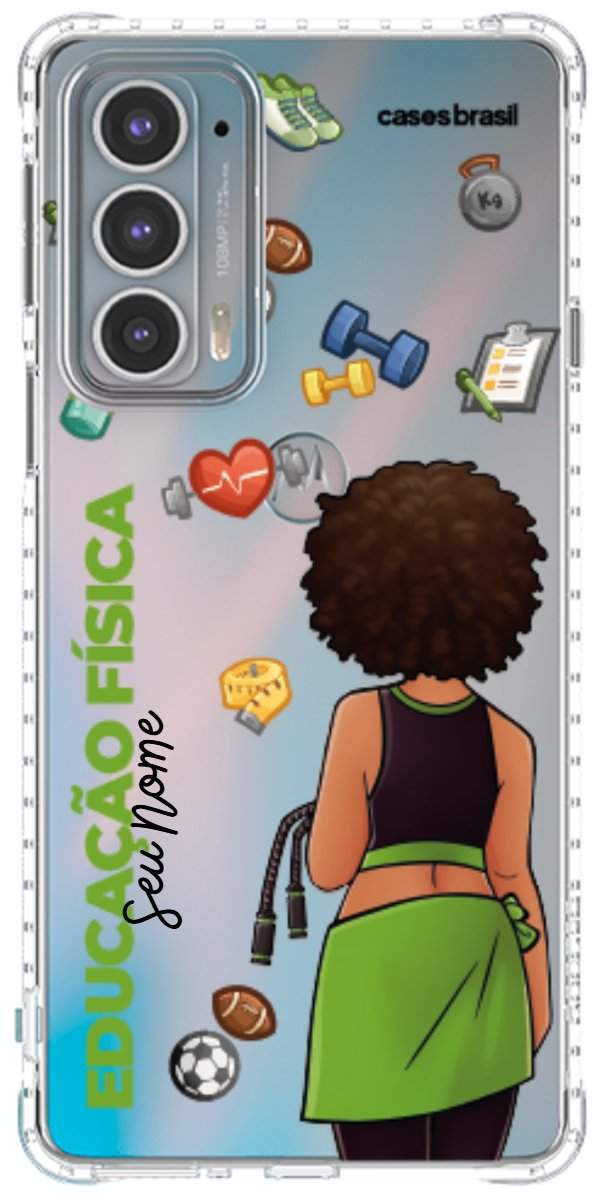 Capinha para celular Educação Física - Boneca Profissão