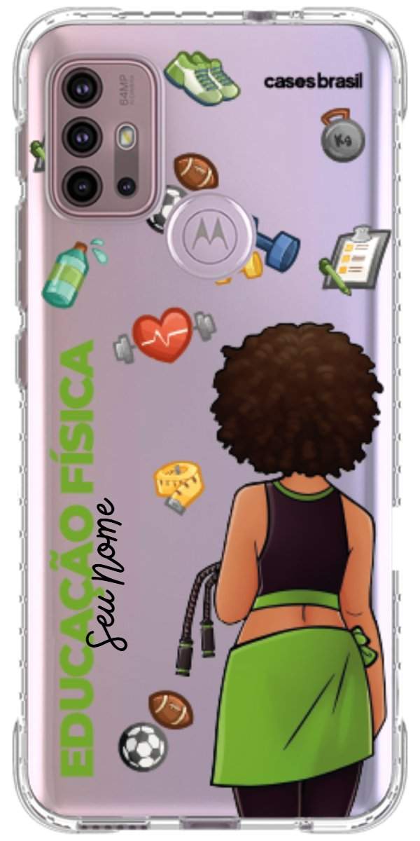 Capinha para celular Educação Física - Boneca Profissão