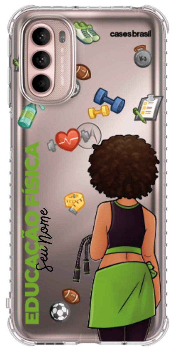 Capinha para celular Educação Física - Boneca Profissão