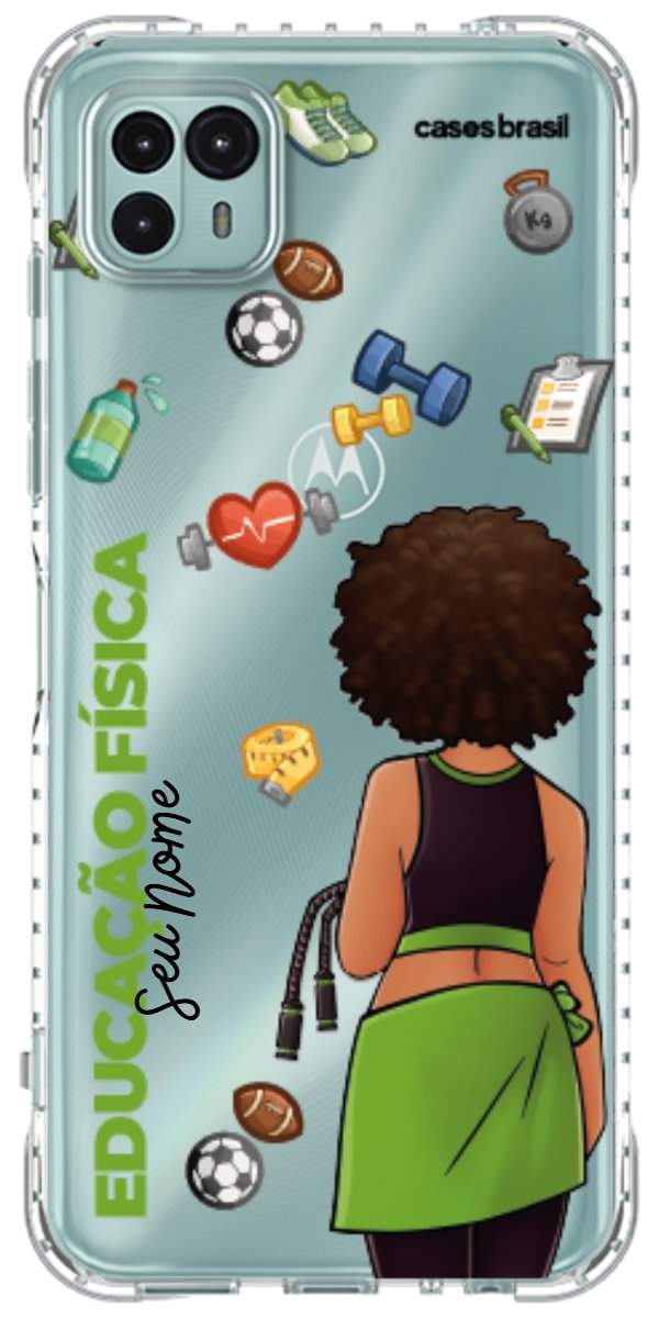 Capinha para celular Educação Física - Boneca Profissão