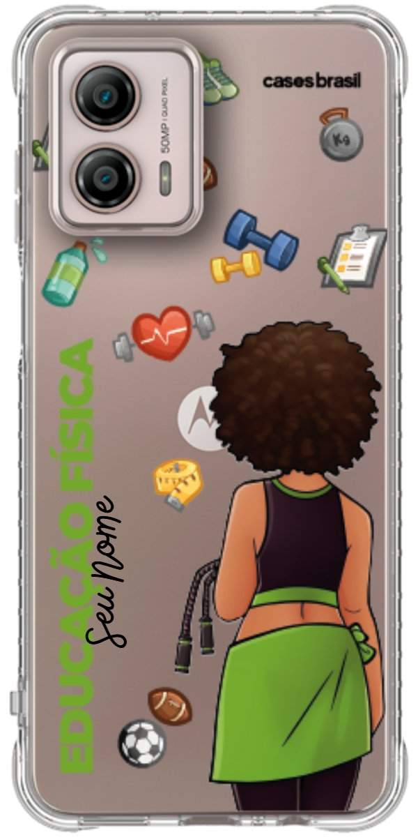 Capinha para celular Educação Física - Boneca Profissão