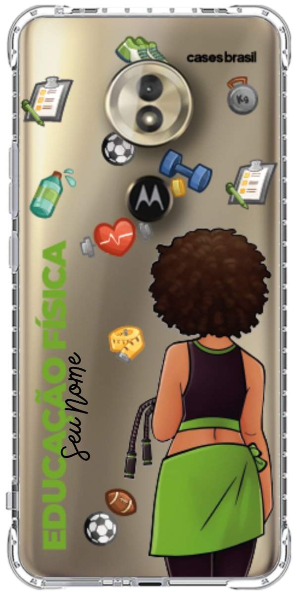 Capinha para celular Educação Física - Boneca Profissão