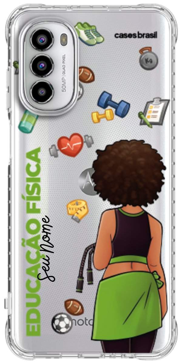 Capinha para celular Educação Física - Boneca Profissão