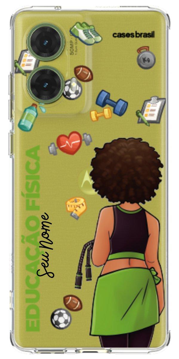 Capinha para celular Educação Física - Boneca Profissão