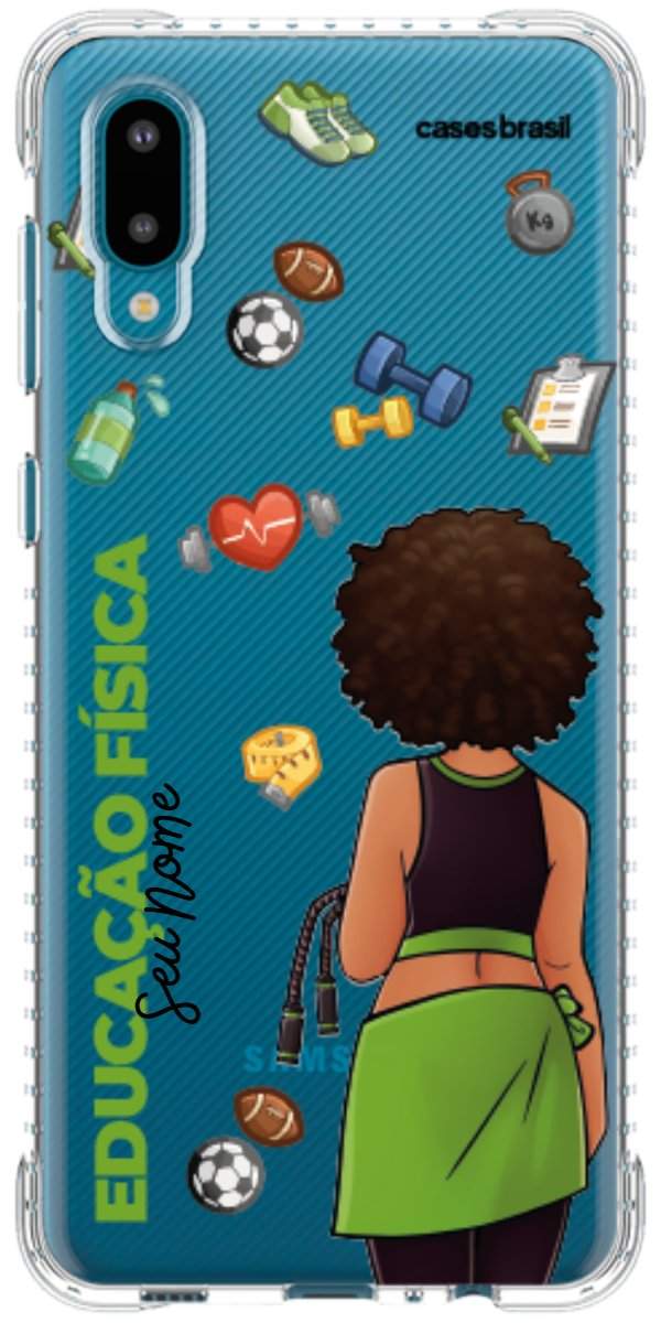 Capinha para celular Educação Física - Boneca Profissão