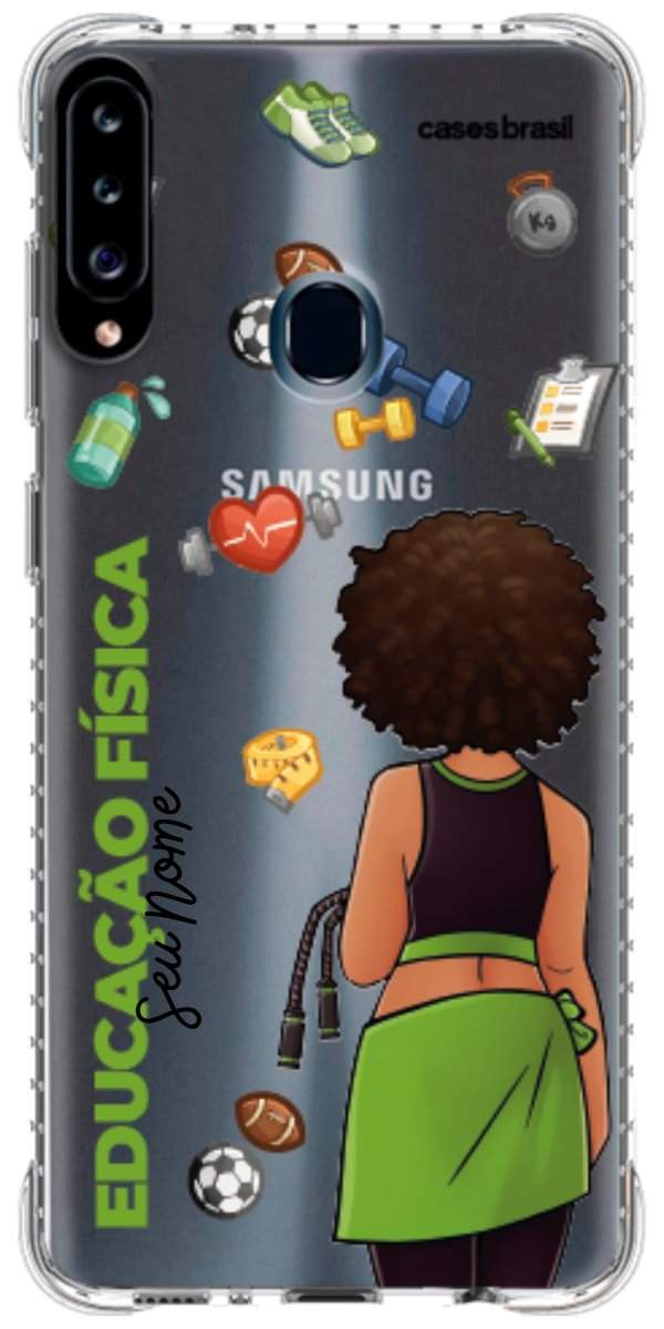 Capinha para celular Educação Física - Boneca Profissão
