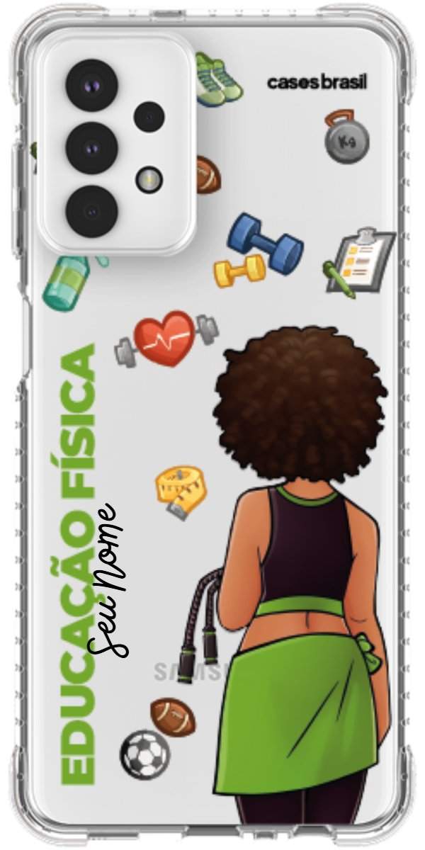 Capinha para celular Educação Física - Boneca Profissão