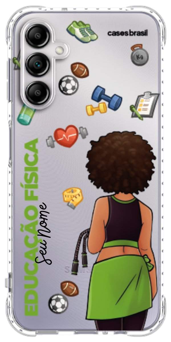 Capinha para celular Educação Física - Boneca Profissão
