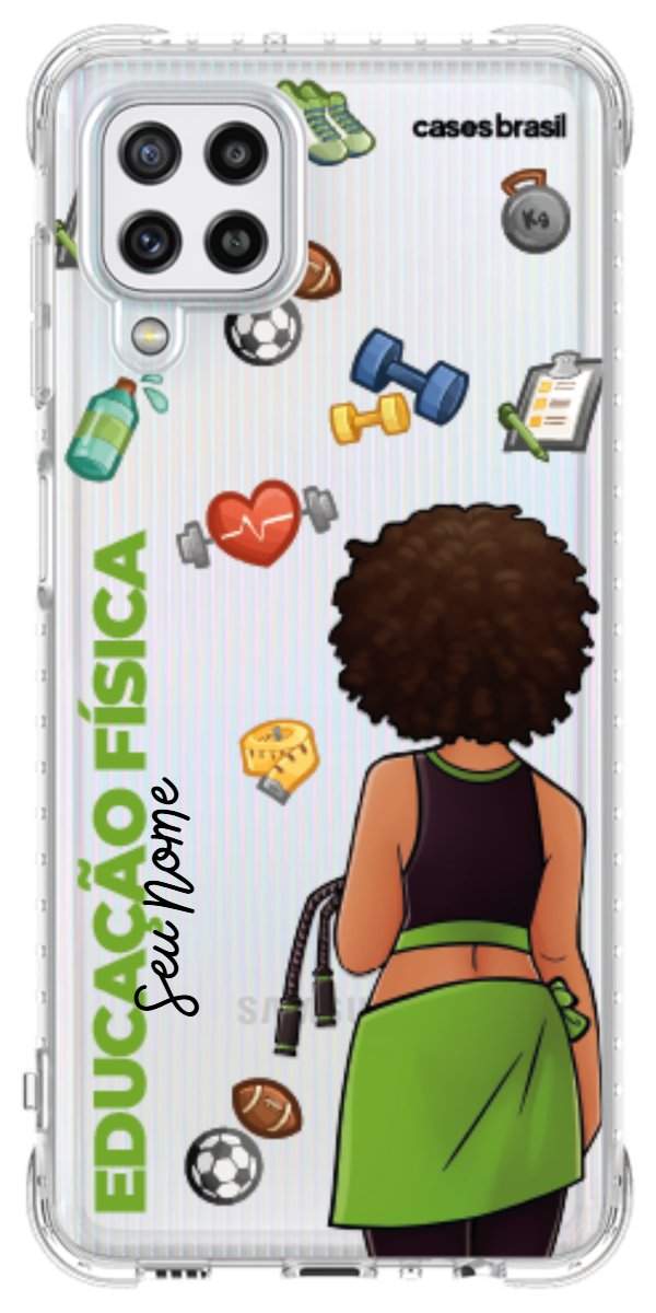 Capinha para celular Educação Física - Boneca Profissão