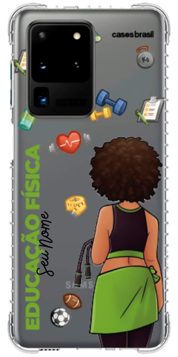 Capinha para celular Educação Física - Boneca Profissão