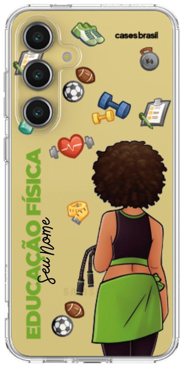 Capinha para celular Educação Física - Boneca Profissão