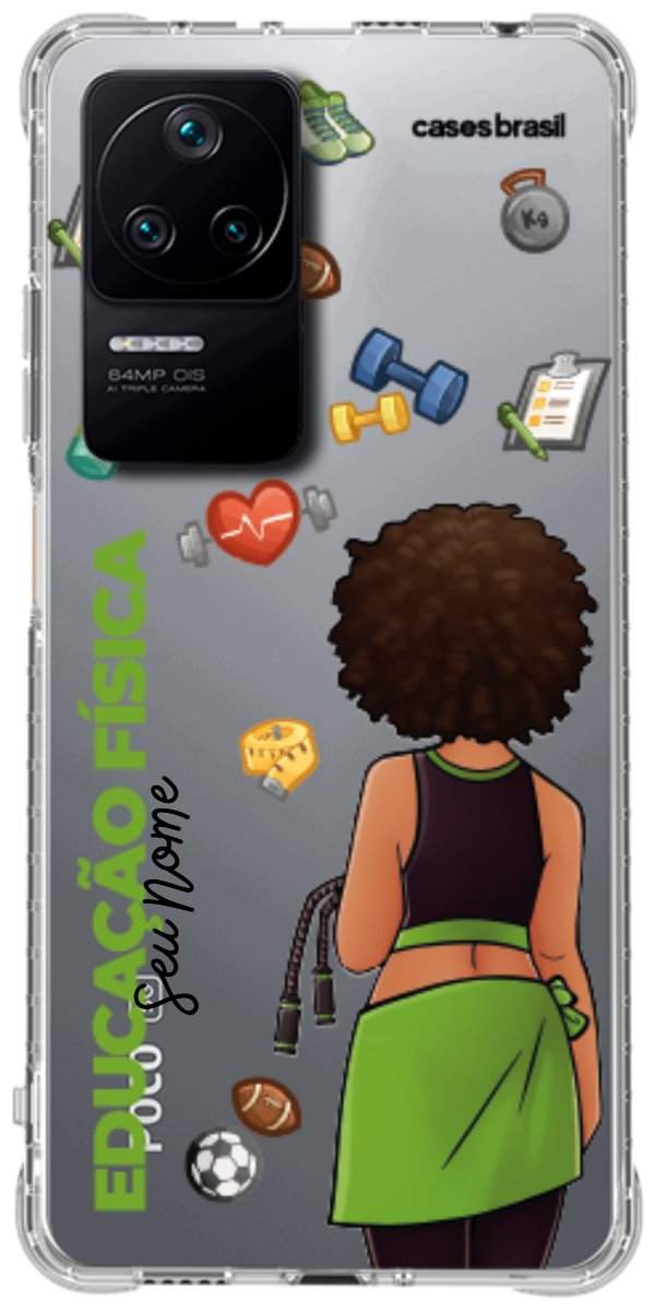Capinha para celular Educação Física - Boneca Profissão