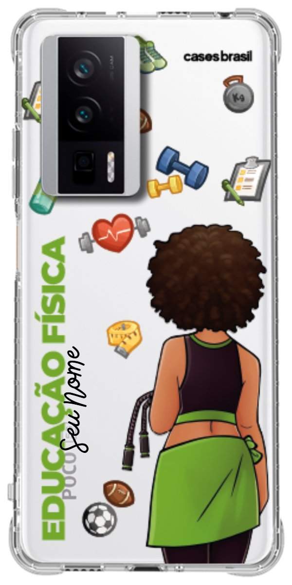 Capinha para celular Educação Física - Boneca Profissão