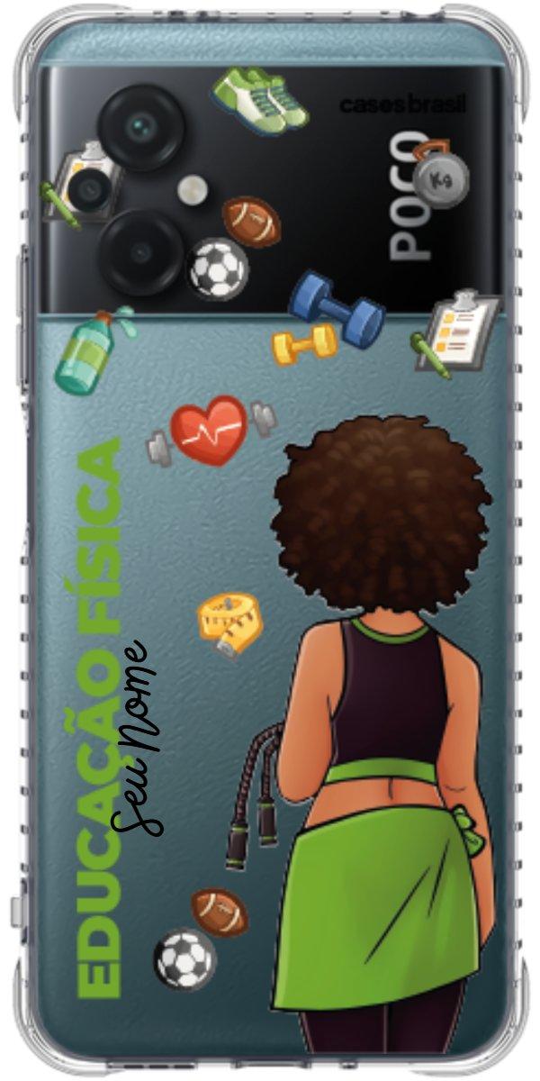 Capinha para celular Educação Física - Boneca Profissão