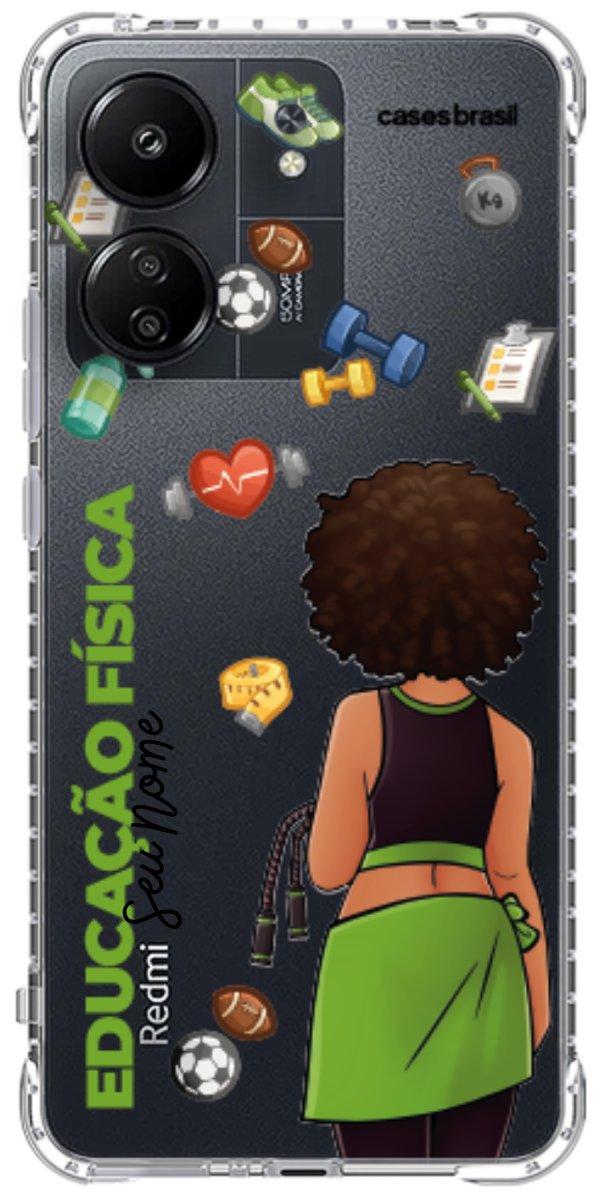 Capinha para celular Educação Física - Boneca Profissão