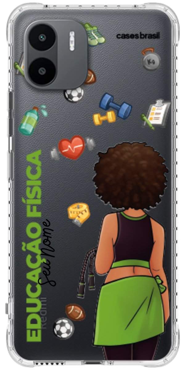 Capinha para celular Educação Física - Boneca Profissão