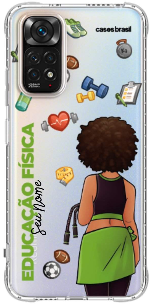 Capinha para celular Educação Física - Boneca Profissão