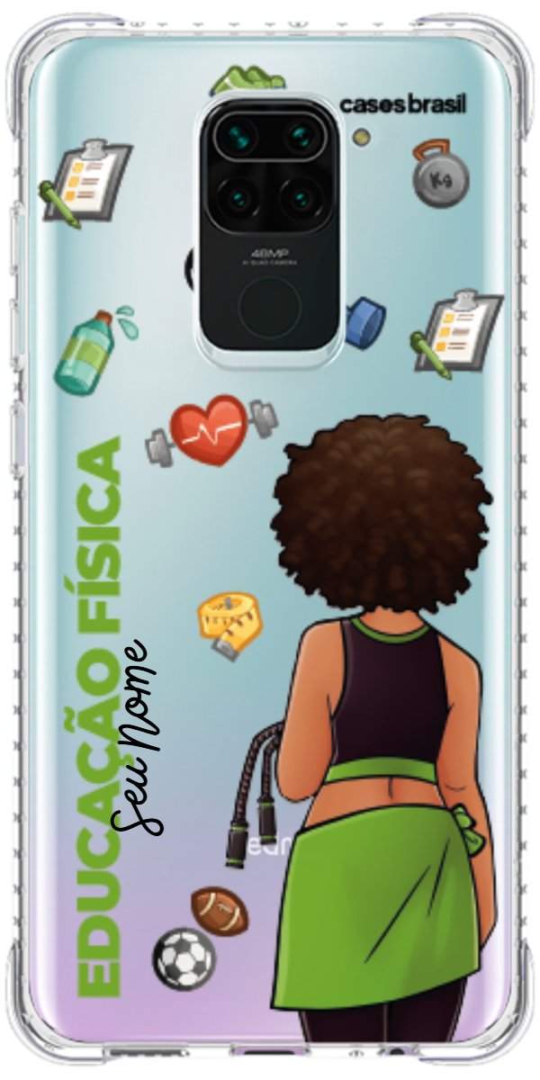 Capinha para celular Educação Física - Boneca Profissão