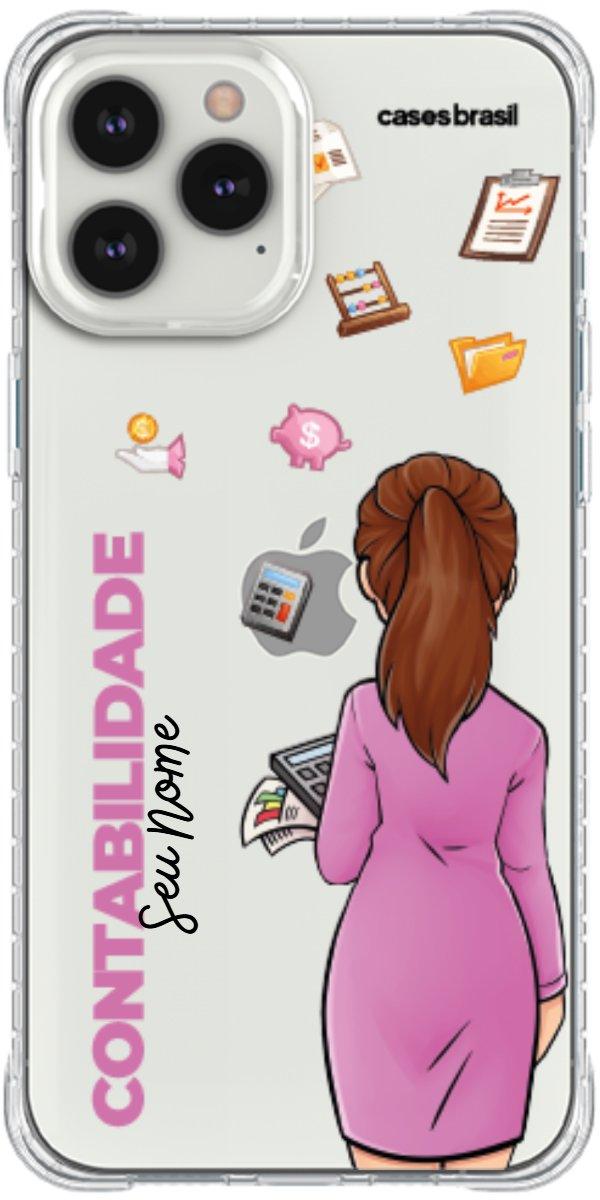 Capinha para Celular Contabilidade - Boneca Profissão