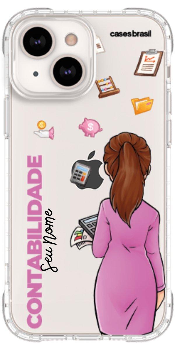 Capinha para Celular Contabilidade - Boneca Profissão