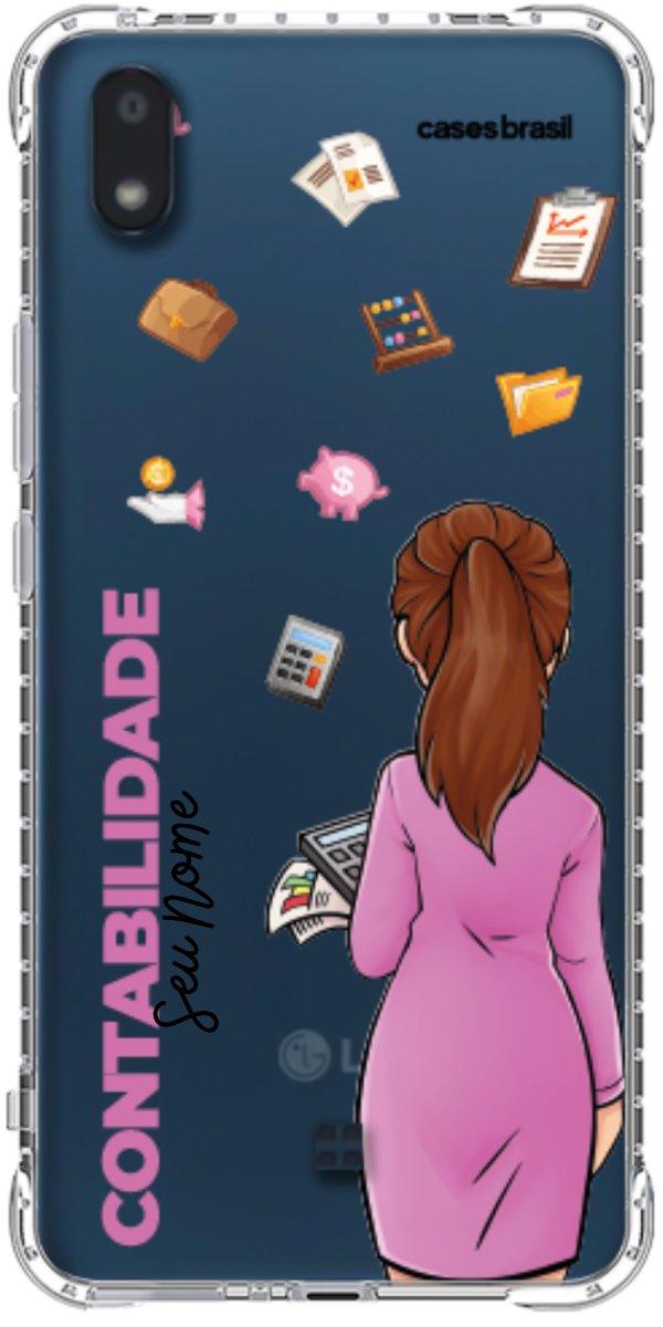 Capinha para Celular Contabilidade - Boneca Profissão