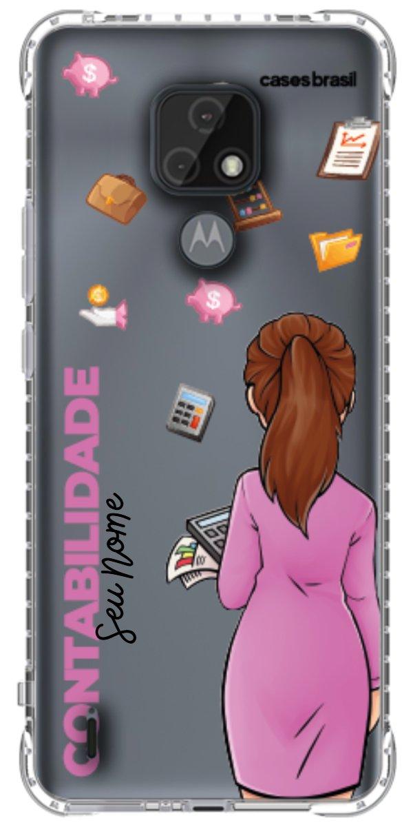 Capinha para Celular Contabilidade - Boneca Profissão