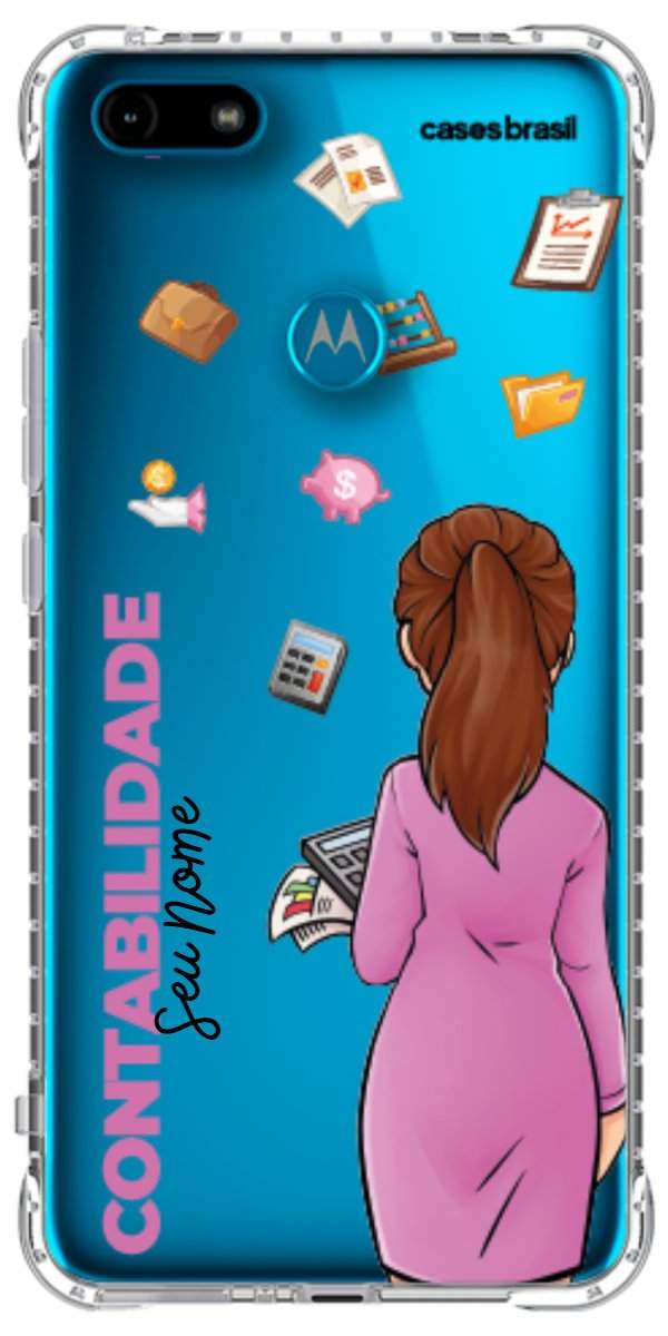 Capinha para Celular Contabilidade - Boneca Profissão