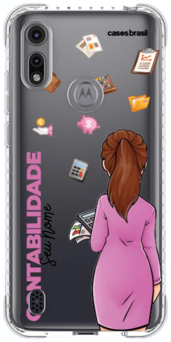Capinha para Celular Contabilidade - Boneca Profissão