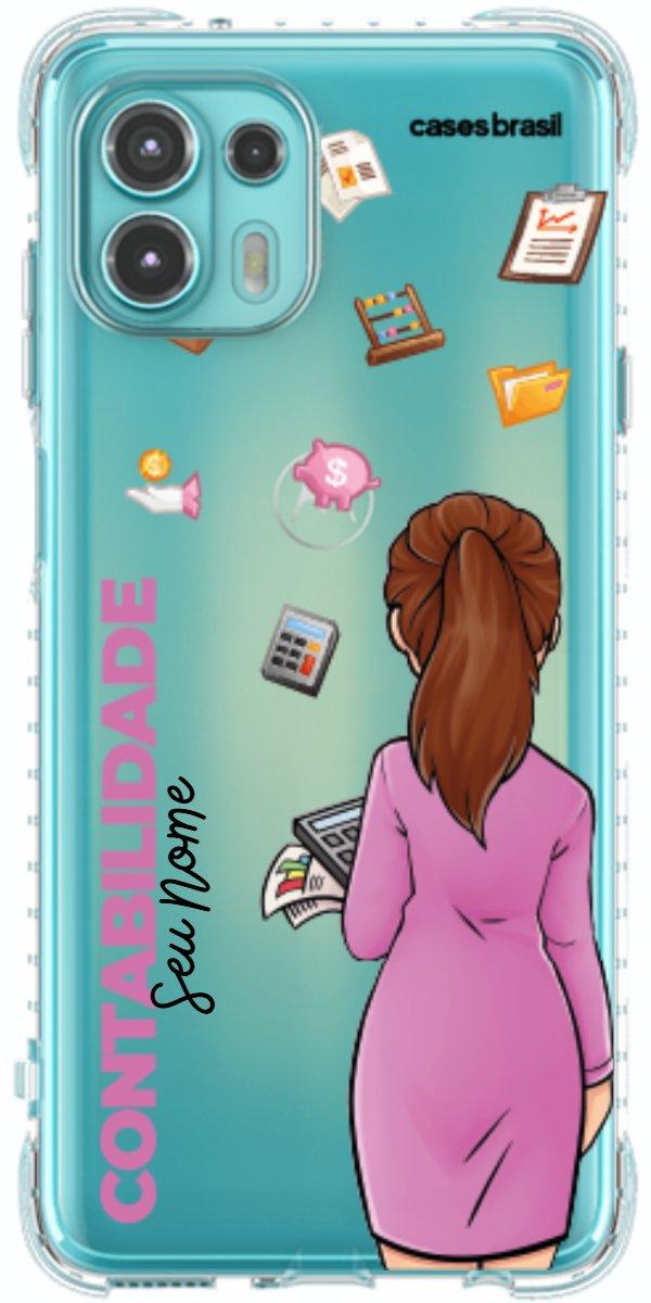 Capinha para Celular Contabilidade - Boneca Profissão