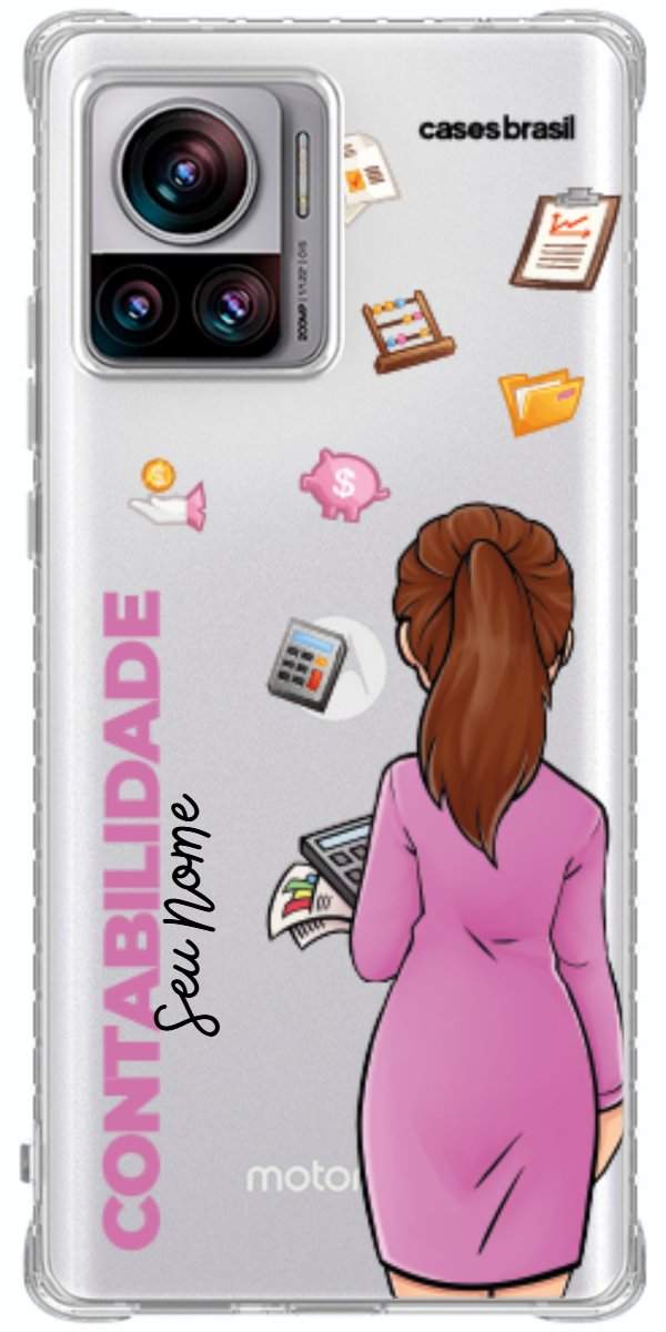 Capinha para Celular Contabilidade - Boneca Profissão