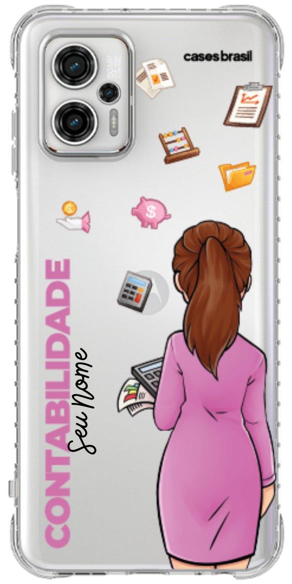 Capinha para Celular Contabilidade - Boneca Profissão