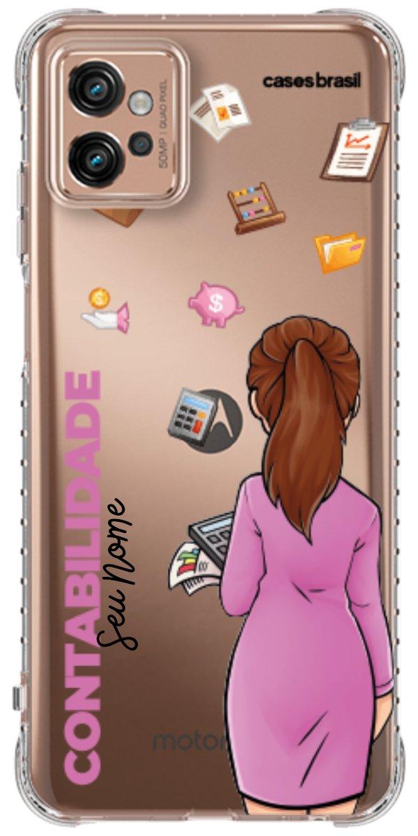 Capinha para Celular Contabilidade - Boneca Profissão