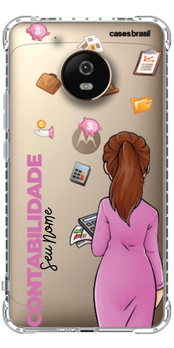 Capinha para Celular Contabilidade - Boneca Profissão