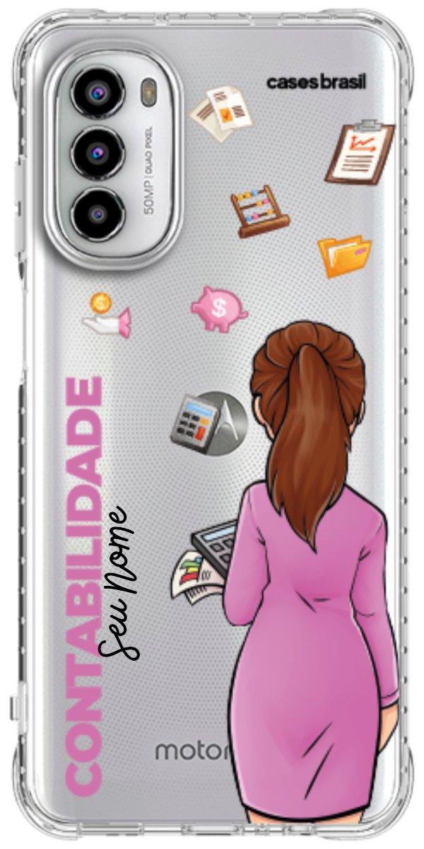 Capinha para Celular Contabilidade - Boneca Profissão
