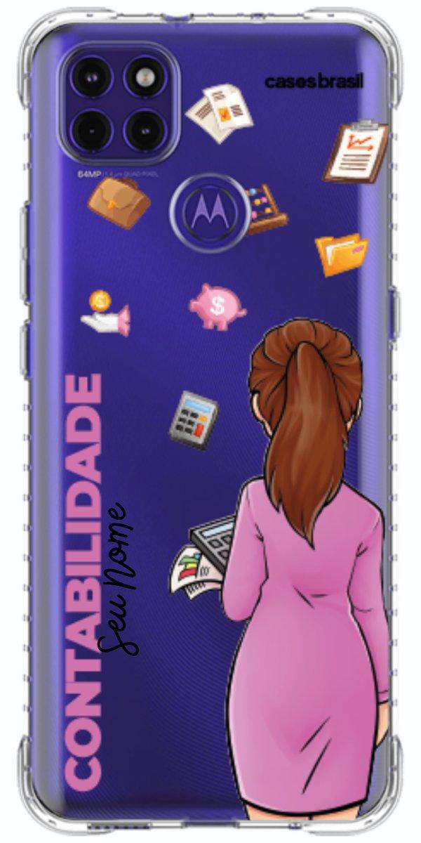 Capinha para Celular Contabilidade - Boneca Profissão