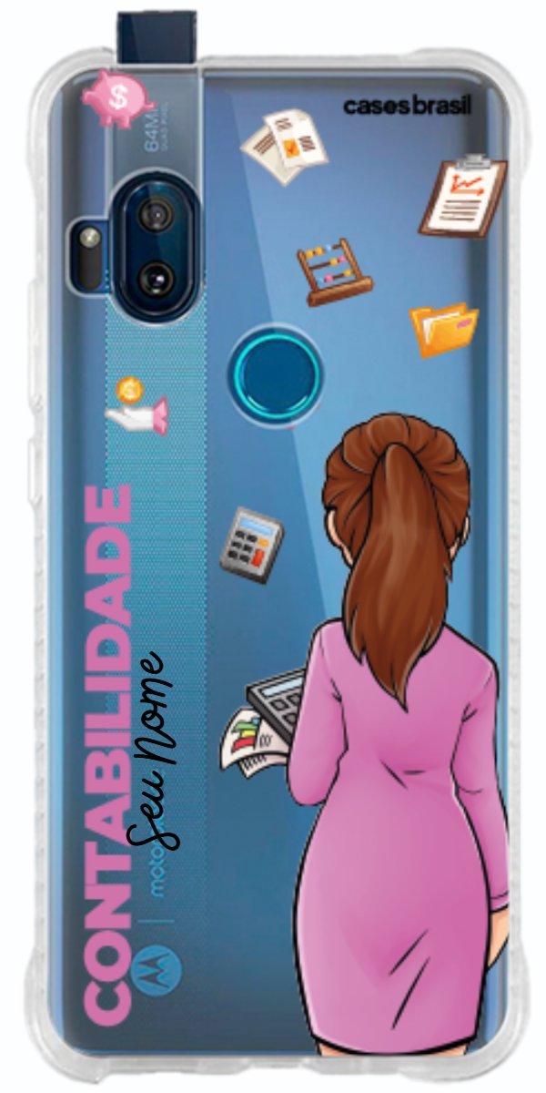 Capinha para Celular Contabilidade - Boneca Profissão