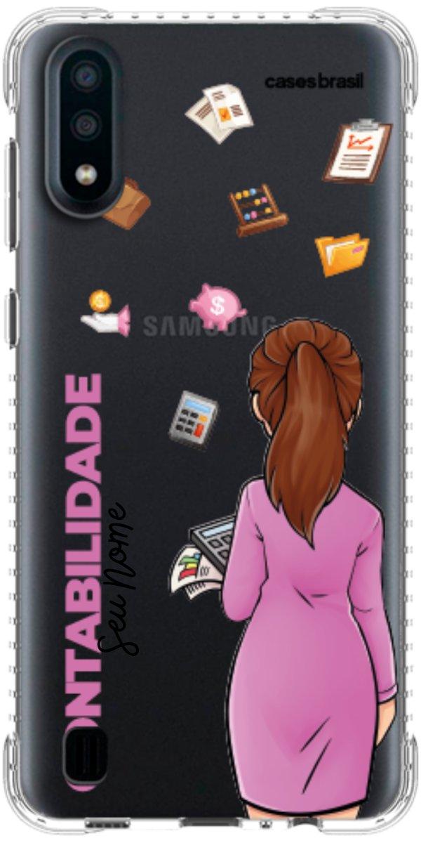 Capinha para Celular Contabilidade - Boneca Profissão