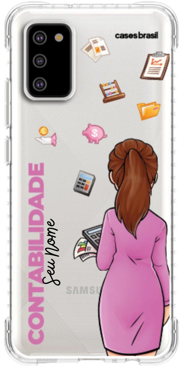 Capinha para Celular Contabilidade - Boneca Profissão