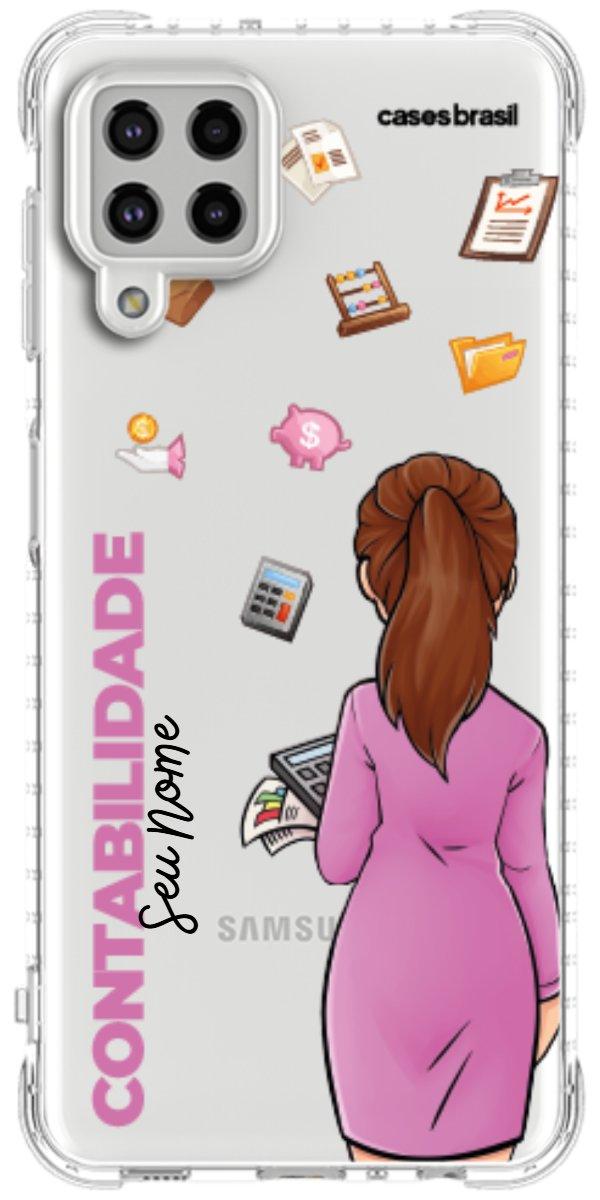 Capinha para Celular Contabilidade - Boneca Profissão