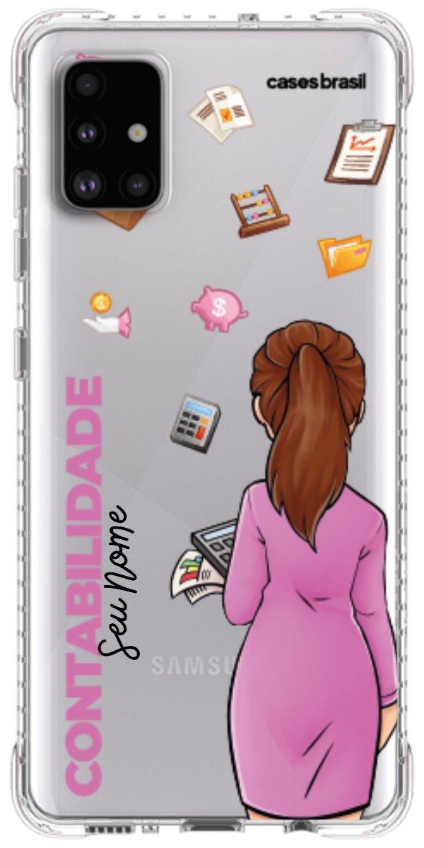 Capinha para Celular Contabilidade - Boneca Profissão