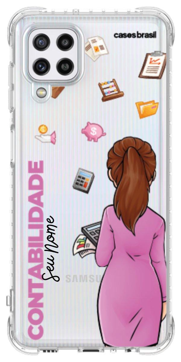 Capinha para Celular Contabilidade - Boneca Profissão