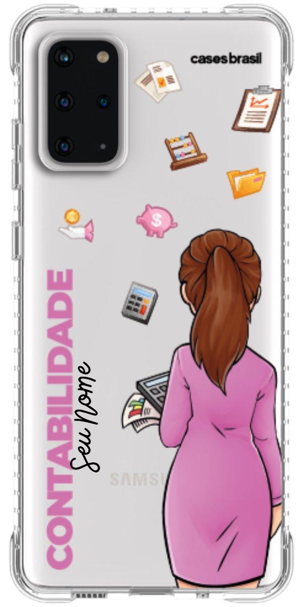 Capinha para Celular Contabilidade - Boneca Profissão