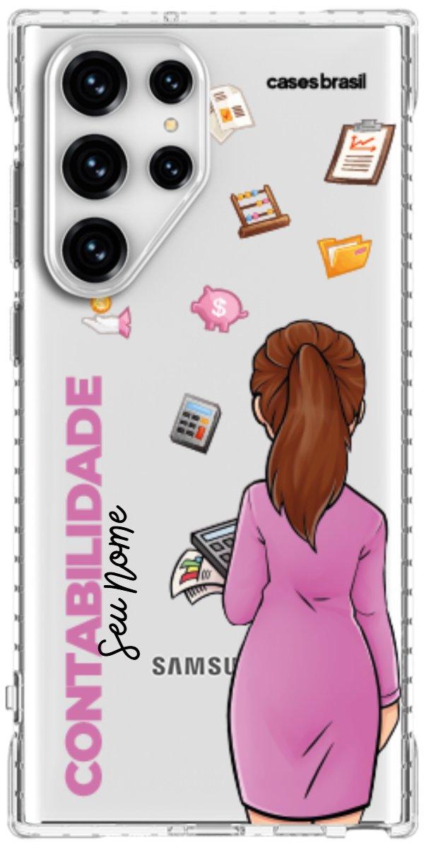 Capinha para Celular Contabilidade - Boneca Profissão
