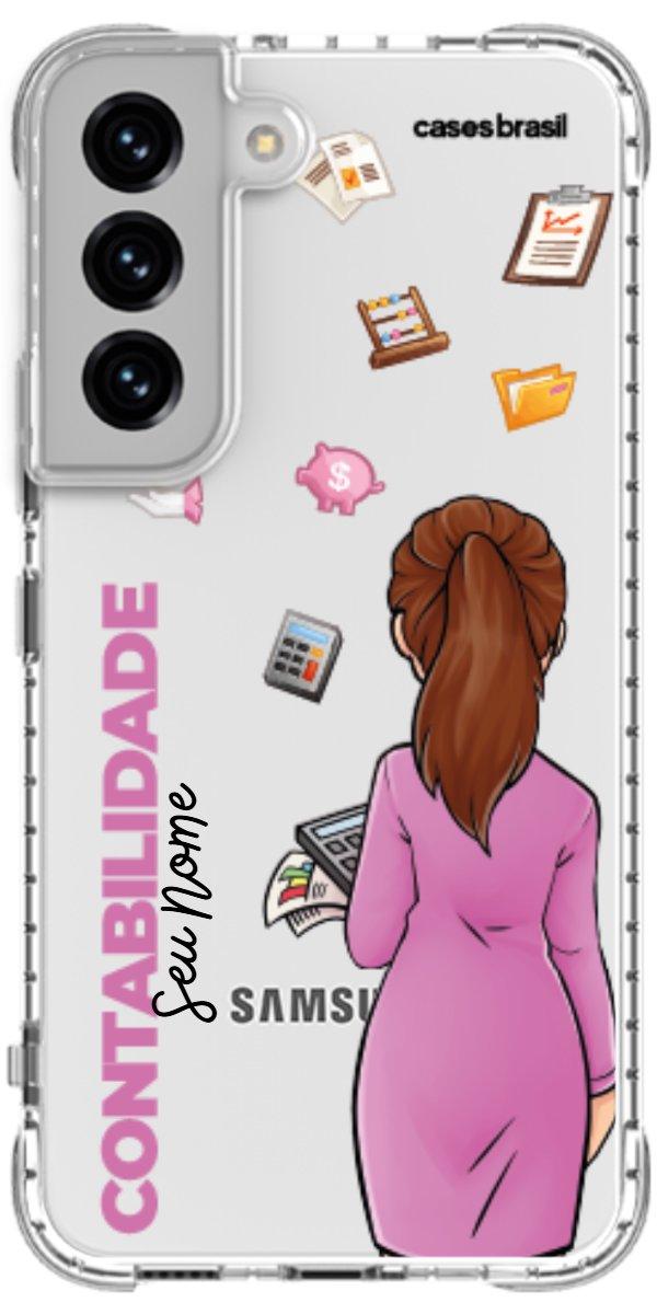 Capinha para Celular Contabilidade - Boneca Profissão