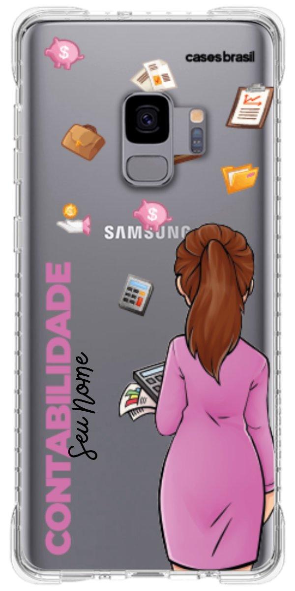 Capinha para Celular Contabilidade - Boneca Profissão