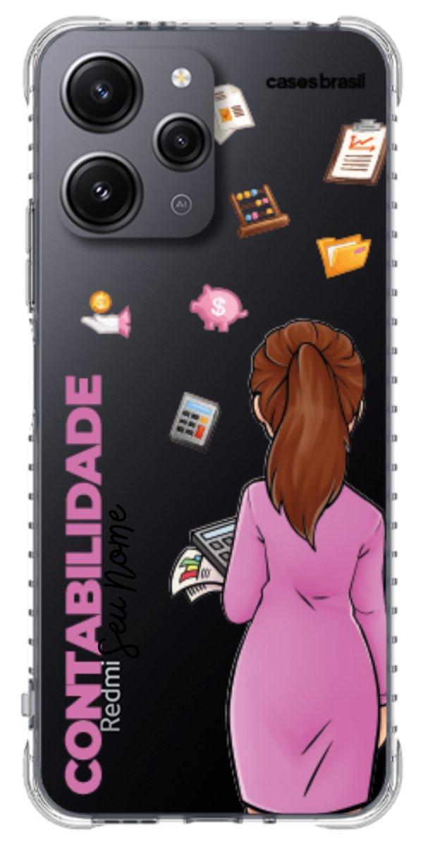 Capinha para Celular Contabilidade - Boneca Profissão