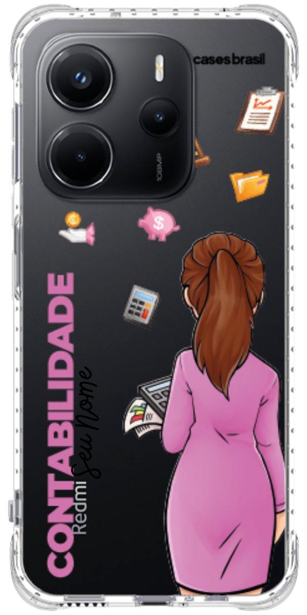 Capinha para Celular Contabilidade - Boneca Profissão